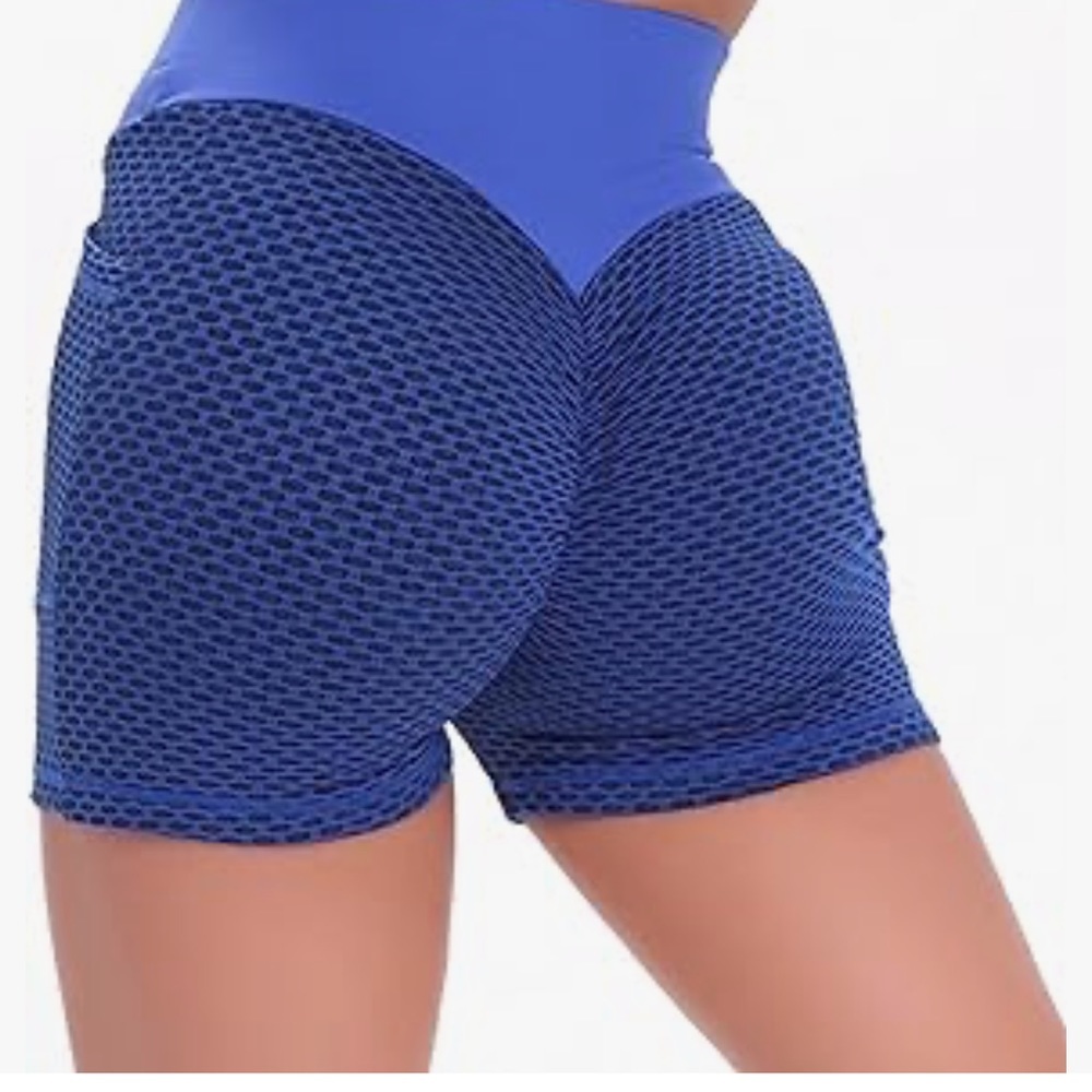 HANZHAN Womens Workout Yoga Shorts Tight-Fitting Women's Lifting Casual Yoga